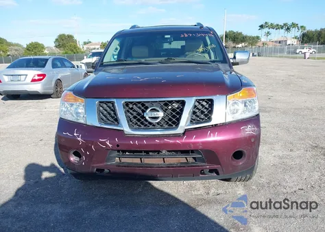 2015 Nissan Armada Platinum/Sl/Sv from USA, damaged, VIN 5N1AA0NEXFN620657